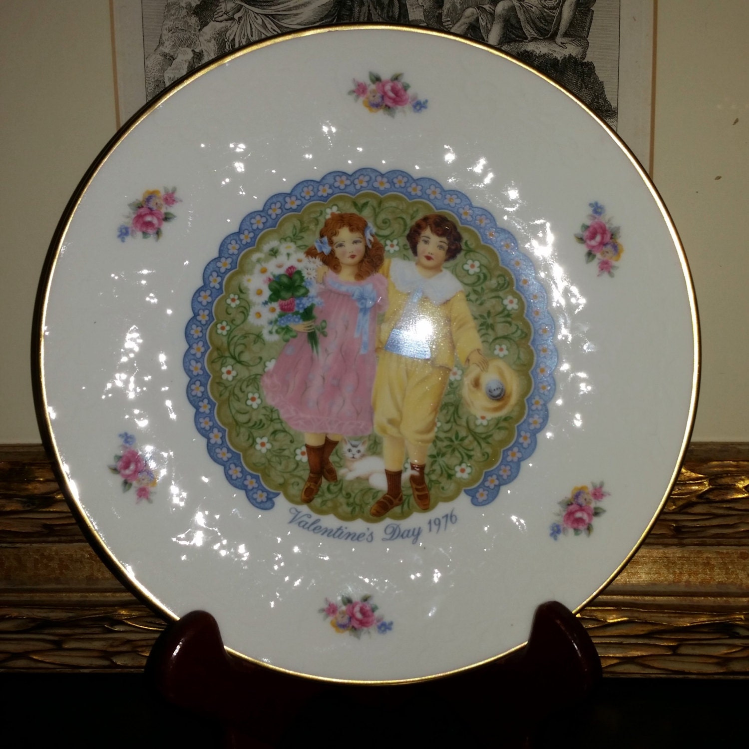 Vintage 1976 Royal Doulton Valentine’s Day Plate – Haute Juice