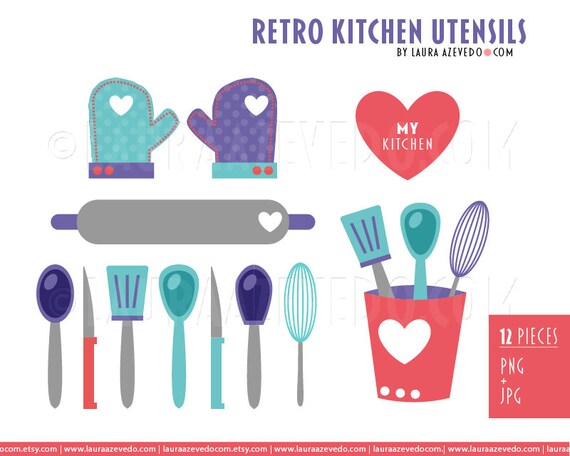 clipart of kitchen items - photo #28