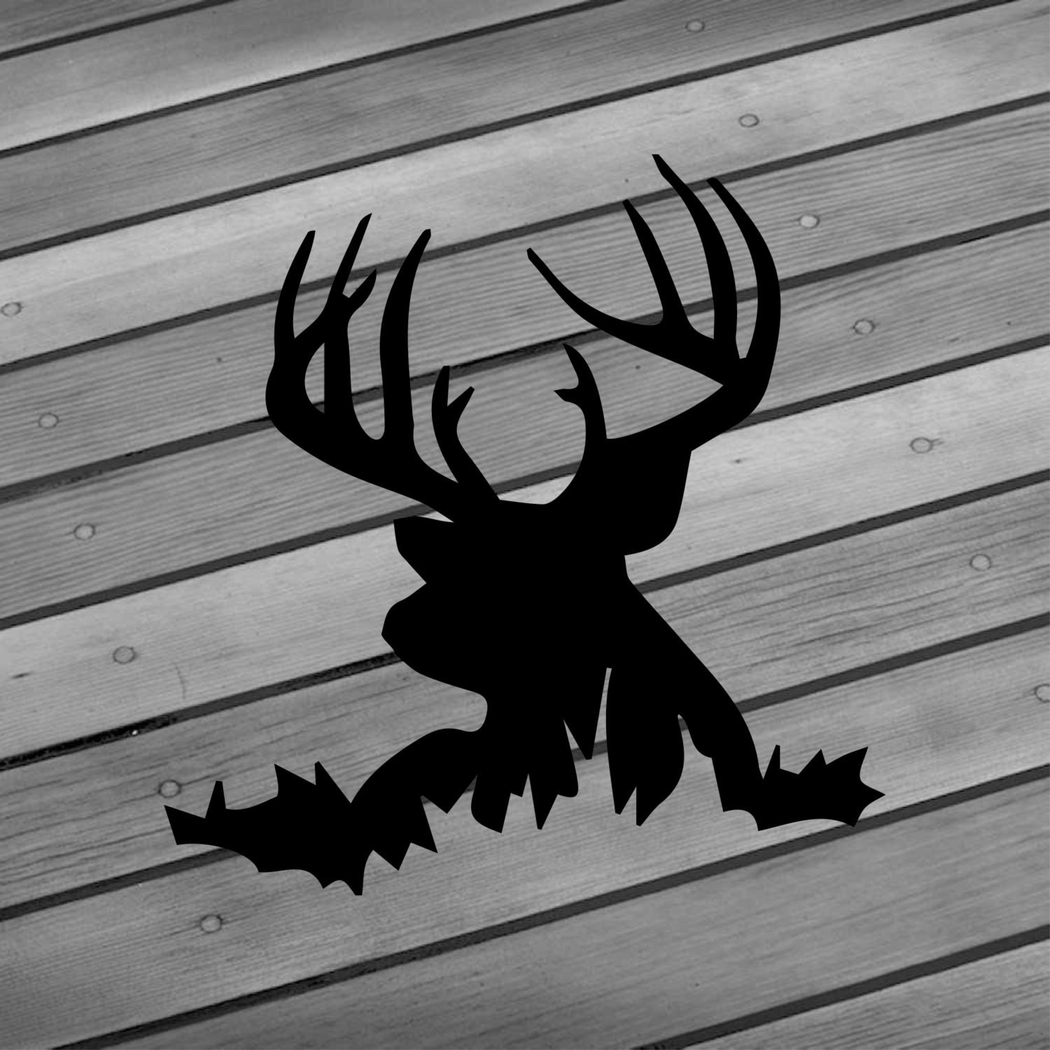 Buck Decal Deer Decal Hunting Decal Buck Sticker By Marylandcorvus 4167