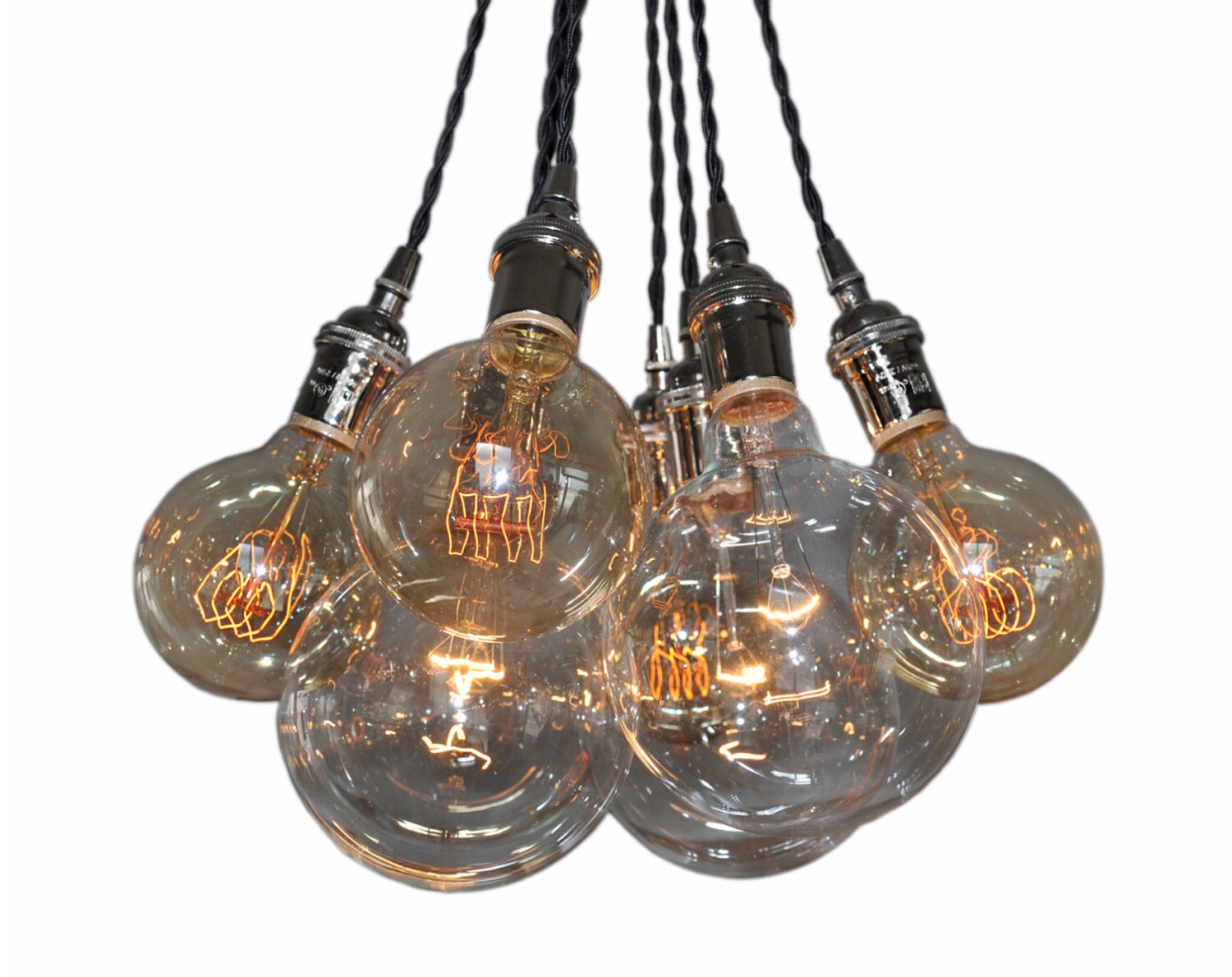 8 Cluster Pendant Light Hanging Lights Comes Completely