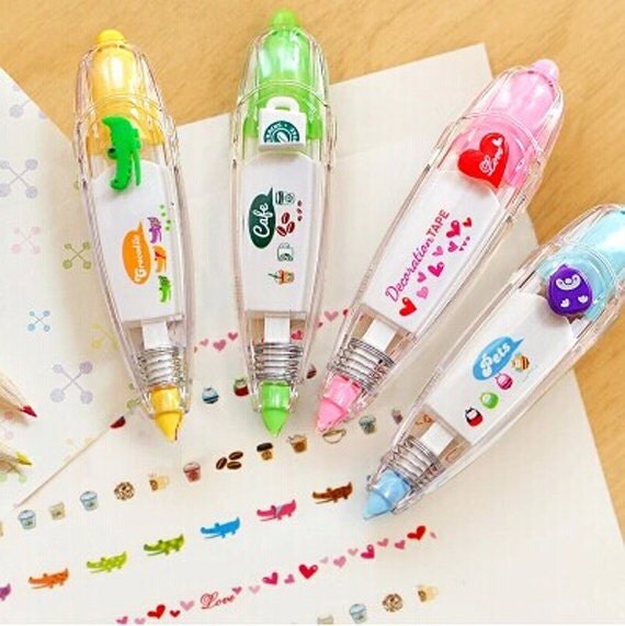 Items similar to SALE! Decoration Tape Pen for Planner, DIY
