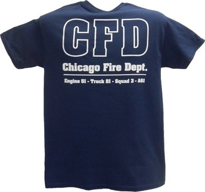 Chicago Fire Tv Show Duty T Shirt By Emergencystuff On Etsy