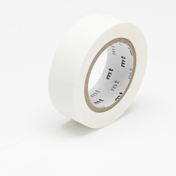 MT White Washi Tape Matte White MT Masking Tape