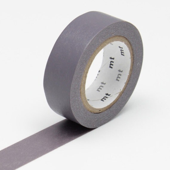 MT Ash Grey Washi Tape 'haimurasaki' MT Masking