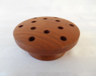 Mid Century Danish Modern Teak Candleholder