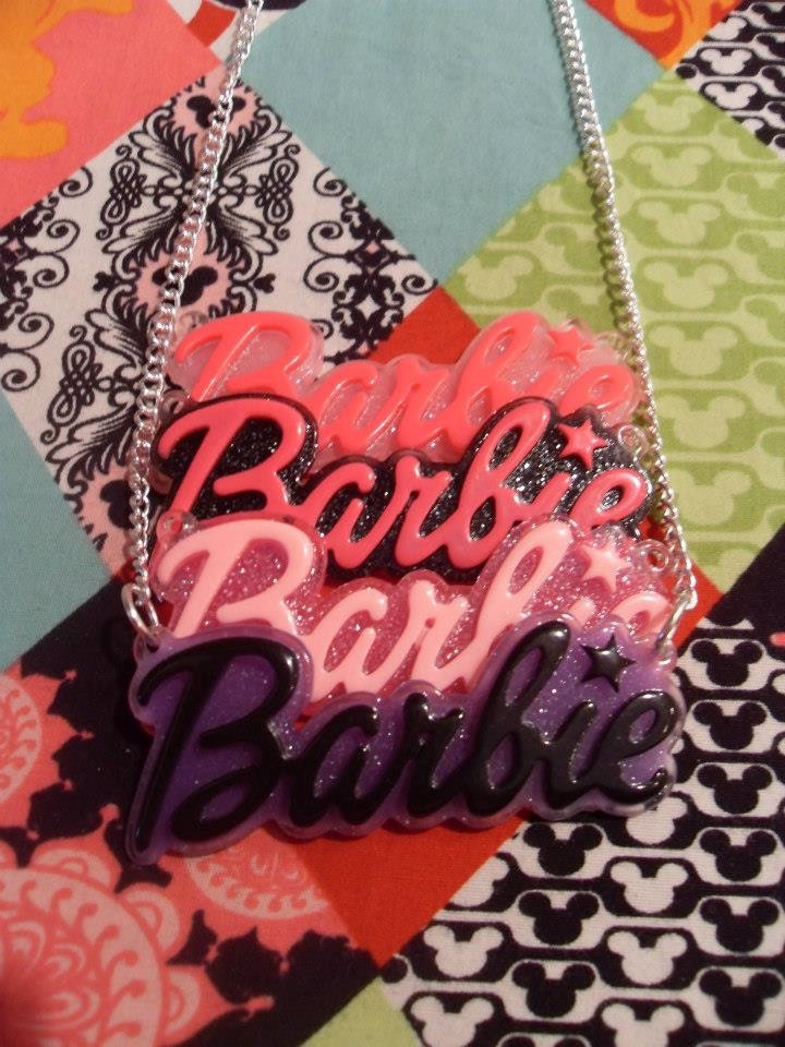 Nicki Minaj barbie pendent necklace. by LickMyCandy1 on Etsy