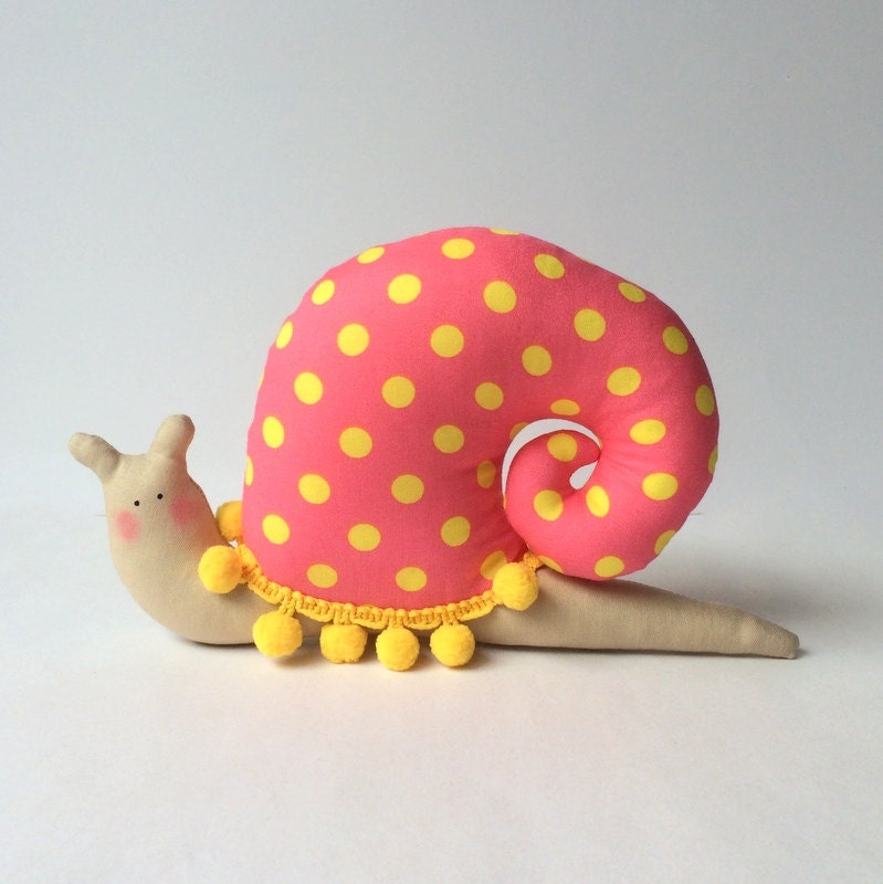 snail plush toy