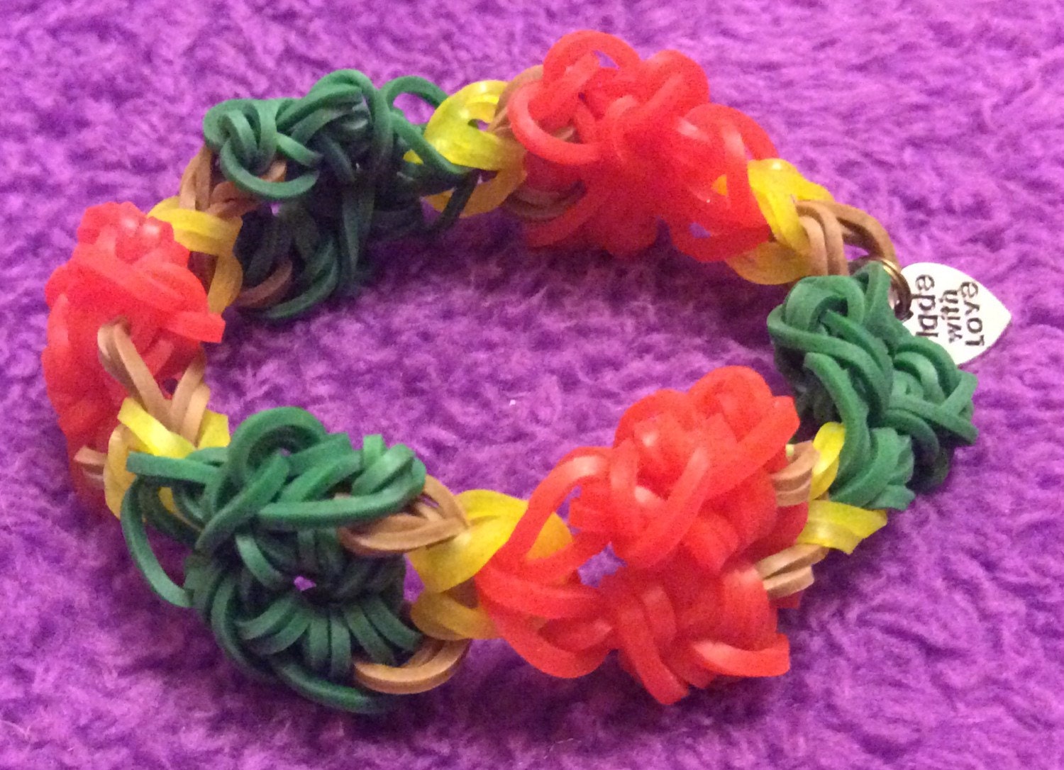 rainbow loom christmas trees bracelet with by rainbow loom christmas trees bracelet with by