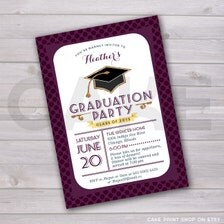 Popular items for grad party invites on Etsy