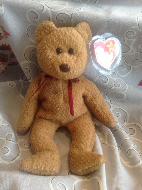 Items similar to Original Rare 1996 Ty Curly Beanie Baby Mint Condition ...