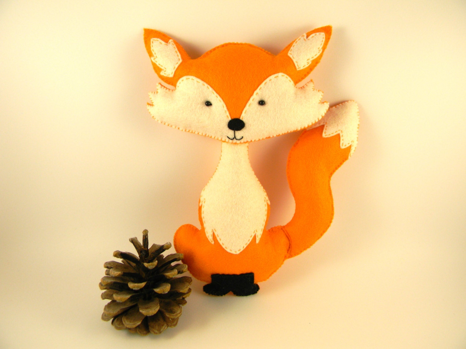 fox reversible plush