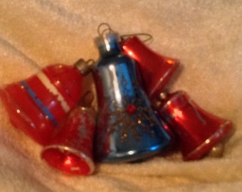 6 Very Vintage Christmas Bells