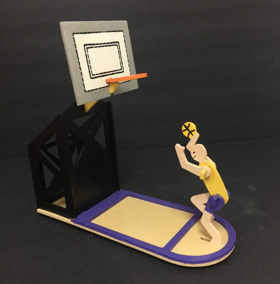 Basketball Pen Holder Kit by Birdswoodshack on Etsy