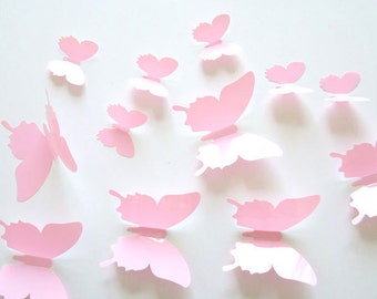 3d Butterfly Wall Art