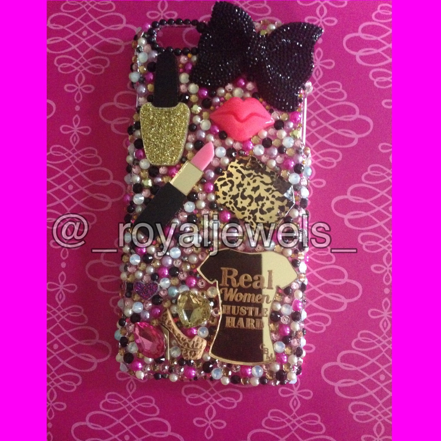 iPhone 6 Plus Fashion cell phone case by RoyalJewels614 on Etsy