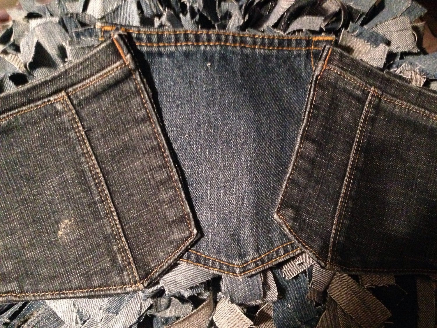 6 Blue Jean Pockets 2 by GreenerHomeDecor on Etsy
