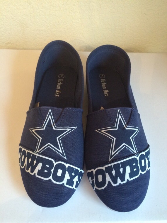 Dallas Cowboys womens slip on shoes by Sportzfanatics on Etsy