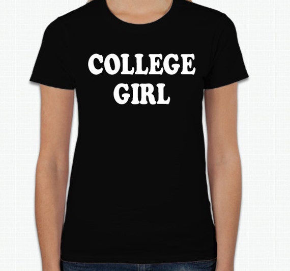 college girl women's t shirt