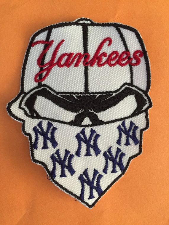 new york yankees embroidered patch sew on or iron on