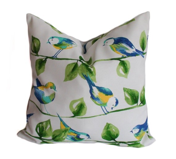 Outdoor pillows 20x20 Green outdoor pillow Outdoor pillow
