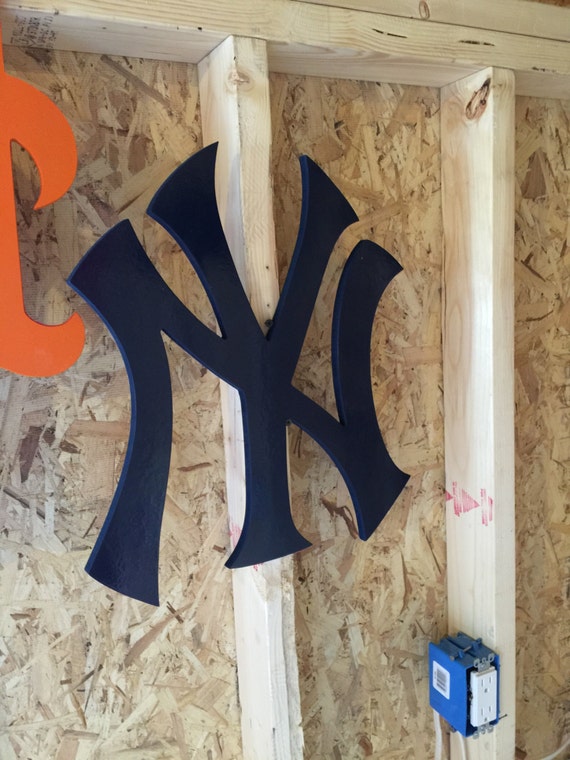 New York Yankees Wood Logo Cutout