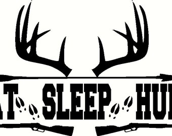 Download hunt wall decal on Etsy, a global handmade and vintage ...