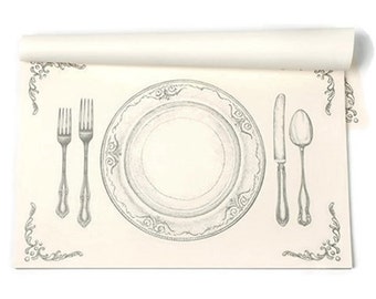 Paper Placemat Pack - Perfect Setting Pattern
