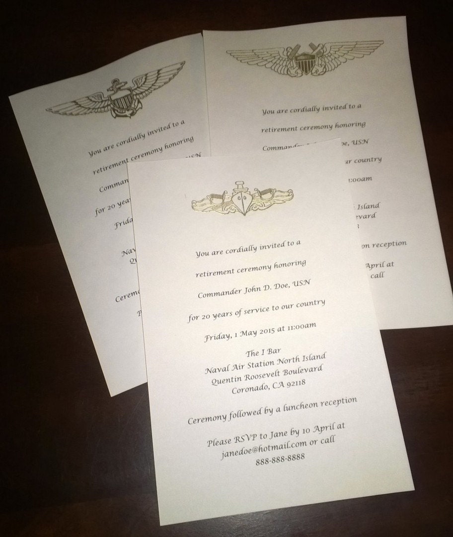 Us Navy Invitations 5