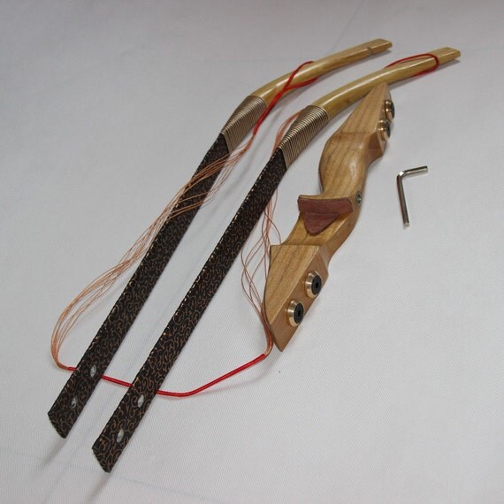 Black TakeDown Recurve Bows 45 lbs Archery Hunting by ArcherySky