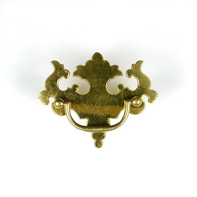 Chippendale Hardware, Sand Cast Brass Drawer Pulls, Antique Hardware