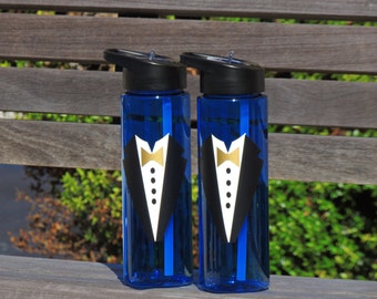 bottle water personalized bearer ring sports favor
