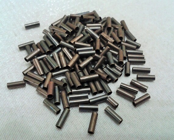 Pcs antique bronze mm metal tube spacers small