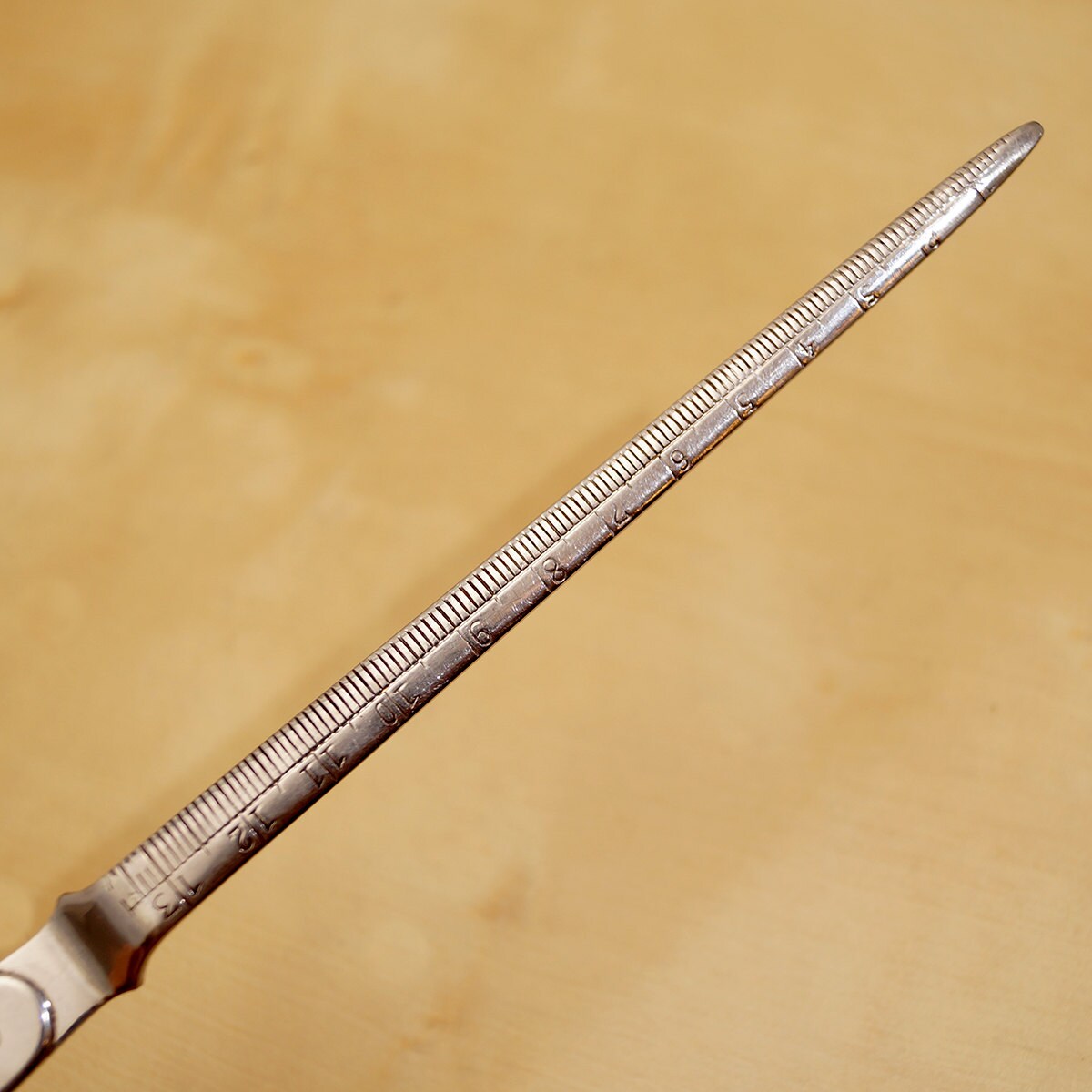 Letter Opener / Ruler / Pen Knife made in England by H. Fisher