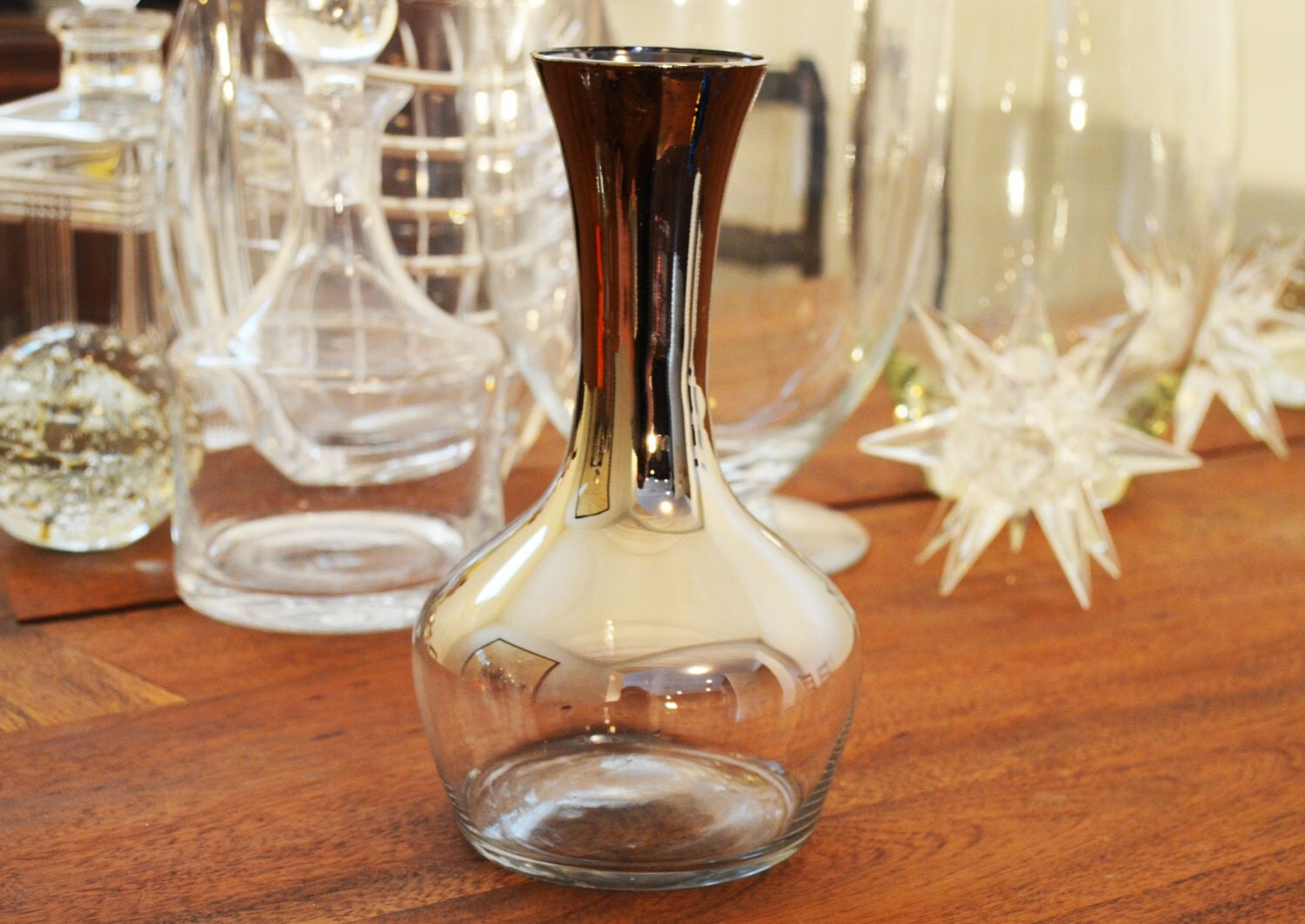 Mid Century Modern Wine Decanter Vitreon Queen's