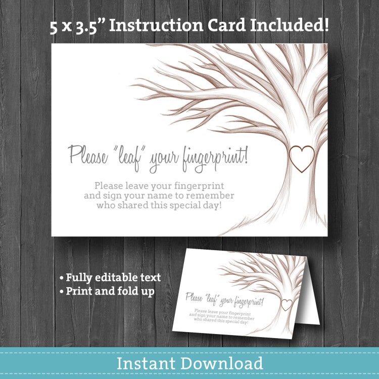 Baby Shower Guest Book Tree with Instruction by CustomCloudCrafts