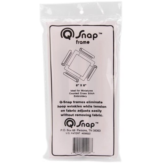 Q Snap Lap Frame 8 x 8 for Quilting Cross Stitch