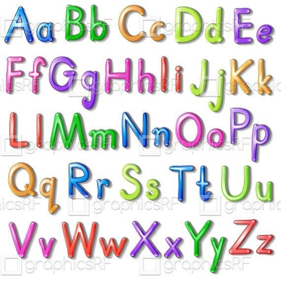 Items similar to Letters of the alphabet on Etsy