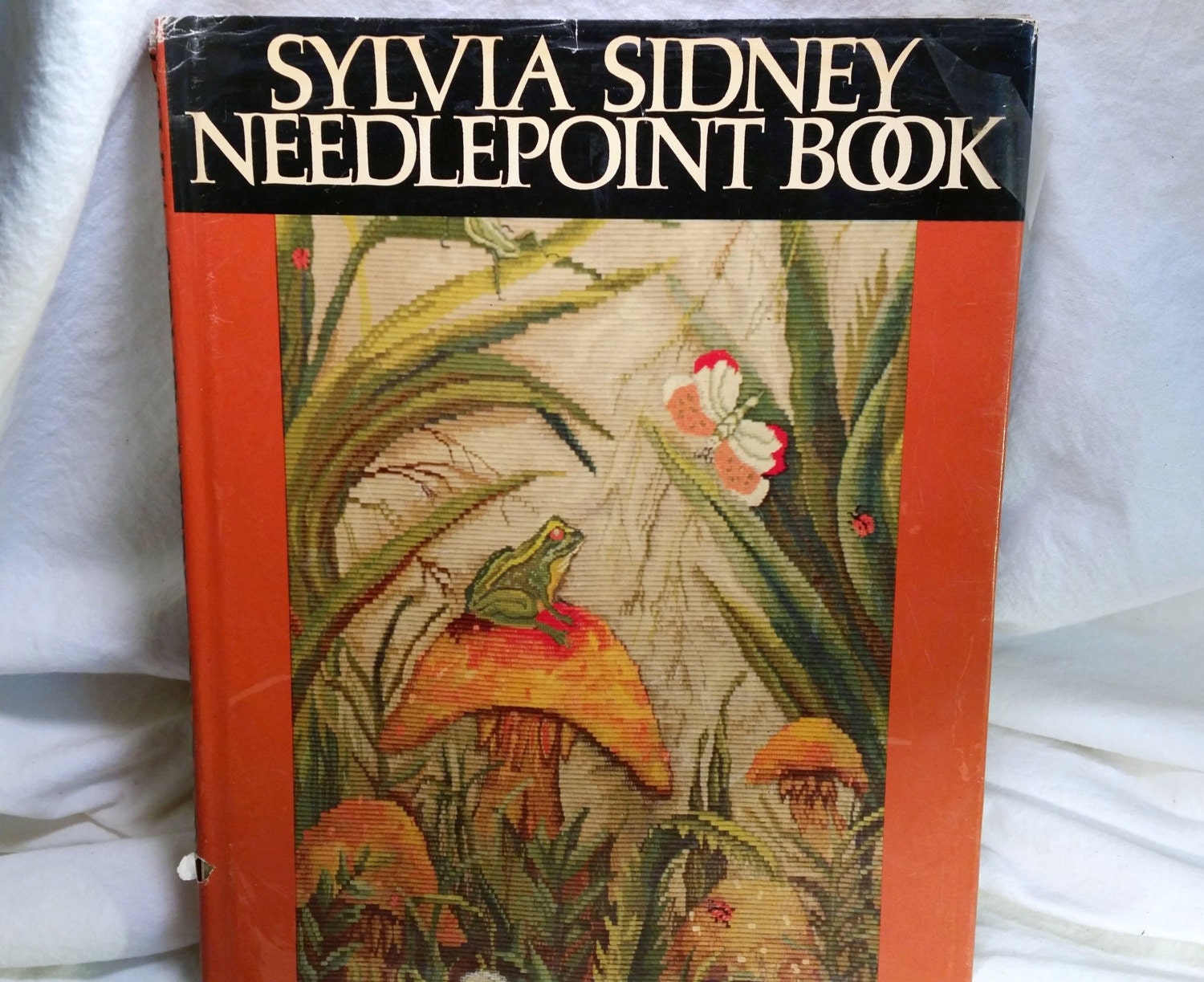 Sylvia Sidney Needlepoint Book // How to by RadRetroReuse on Etsy