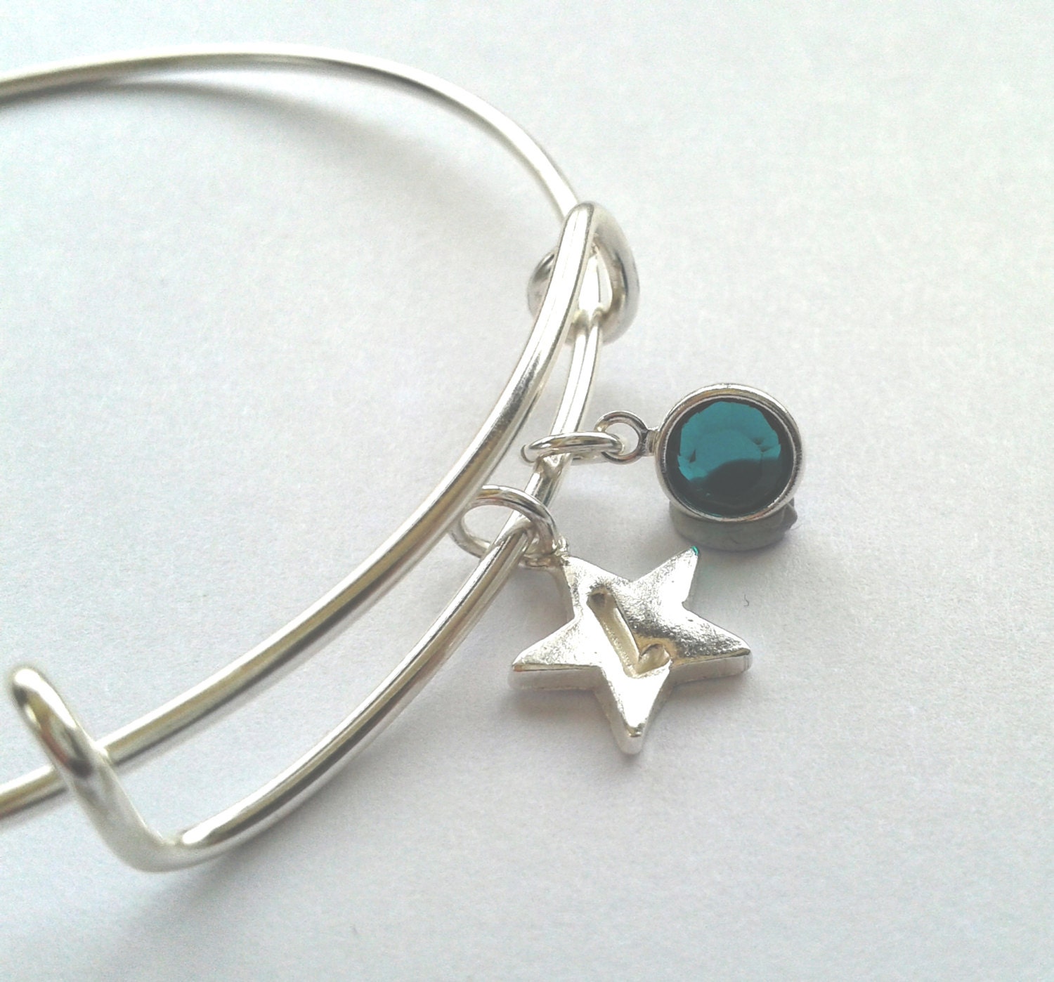 Adjustable Sterling Silver Bangle Sterling Silver Bracelet