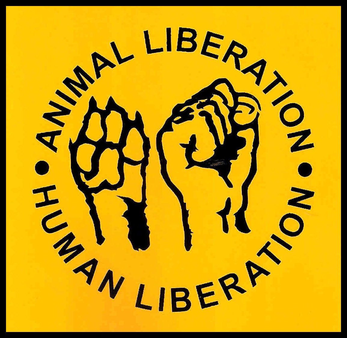 Animal Liberation Human Liberation Animal Rights Tshirt