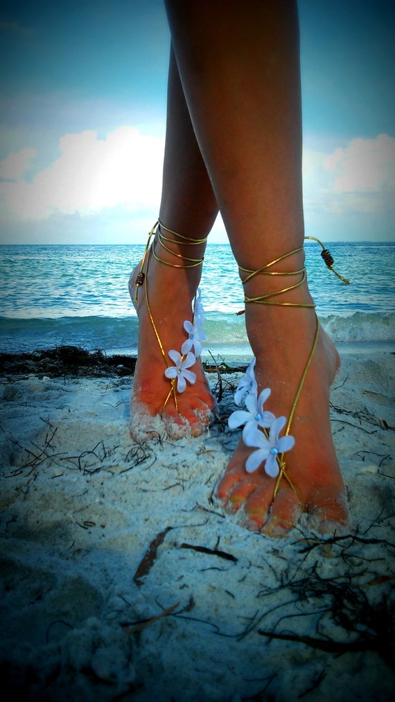 Barefoot sandals. wedding, boho sandals, barefoot sandles, crochet ...