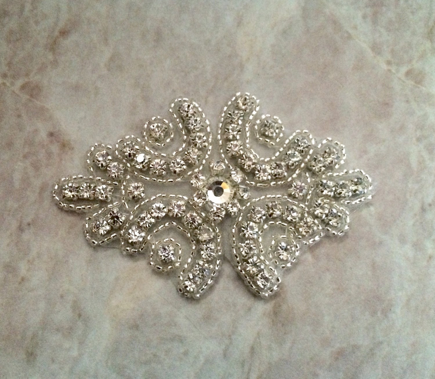 Rhinestone applique rhinestone iron on applique iron on