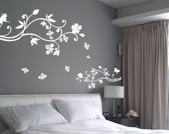 Popular items for vine wall decals on Etsy