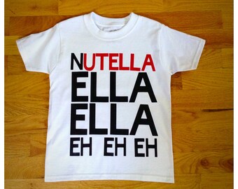 Nutella, cool kids,nutella shirt, hipster shirt, hipster fashion, hipster baby clothes, baby shower gift