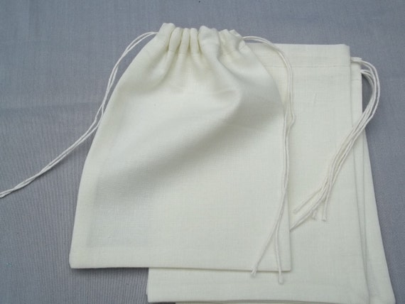 White Cotton Bag for tea and spices