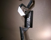 Modern Abstract Metal Decor Wall Sculpture - "Unfolding"