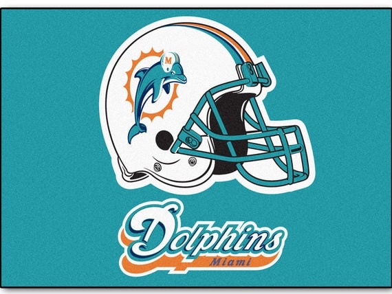 Miami Dolphins Edible Icing Image Birthday By Edibleimagetoppers