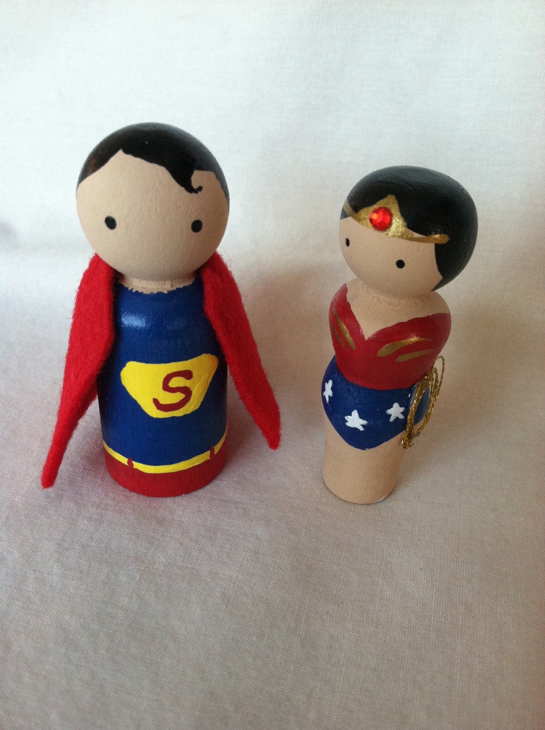 superman peg doll