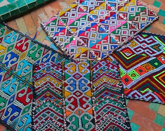 Set of 4 Kilim pillow case