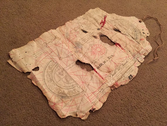 goonies treasure map